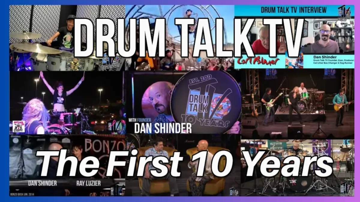 DRUM TALK TV — The First 10 Years