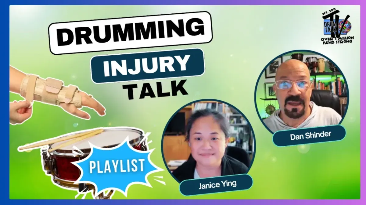 DRUMMING INJURY TALK — PLAYLIST